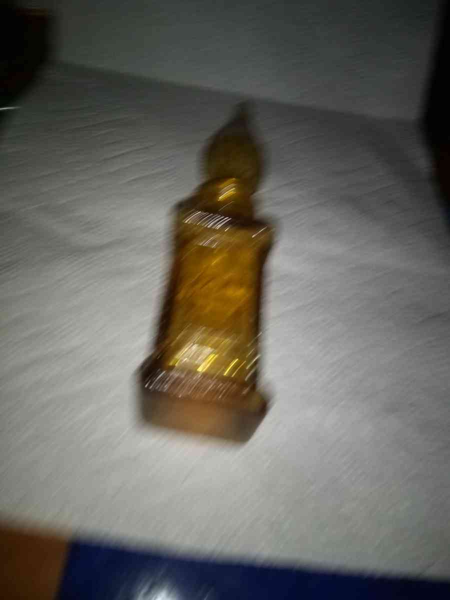 Mini Amber Genie bottle - Pawtucket, Rhode Island - FleaMarketBay