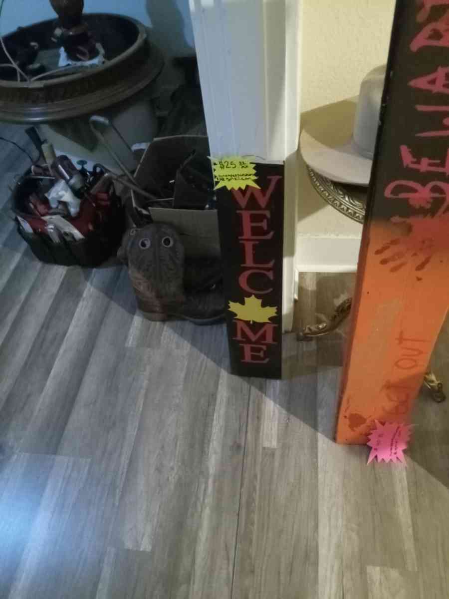 custom signs - Wichita Falls, Texas - FleaMarketBay