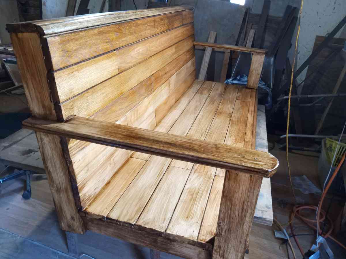 5ft Solid Oak Swing Seat - Greer, South Carolina