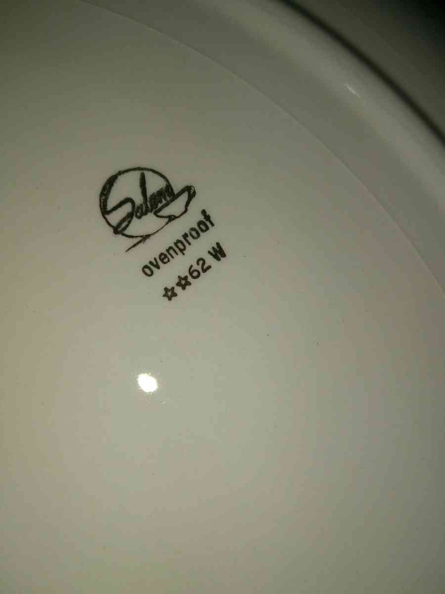 Salem China NORTHSTAR LARGE handled platter - Pawtucket, Rhode Island - FleaMarketBay