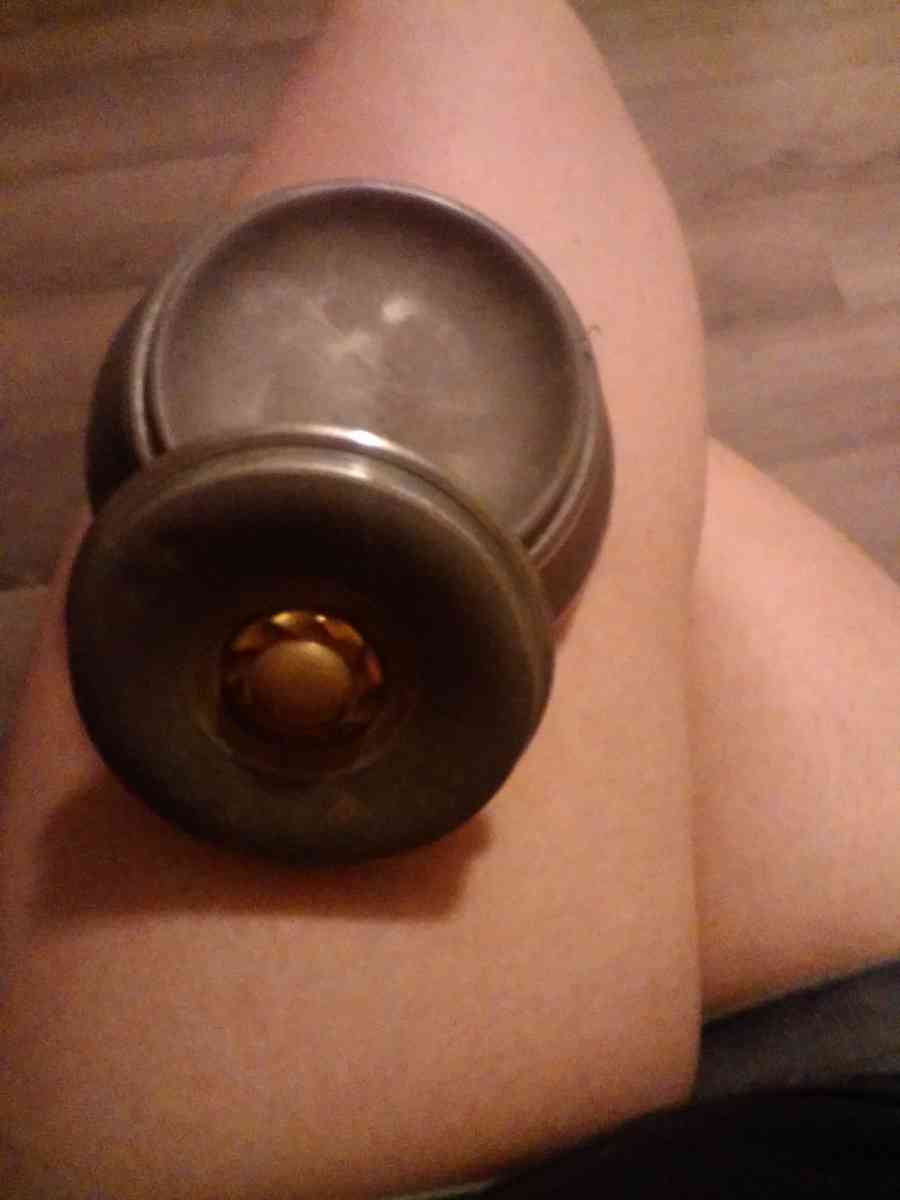 1940s music powder box - Tye, Texas