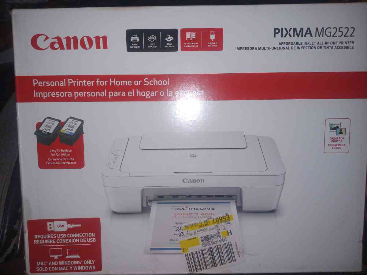Canon All in 1 Print  Scan and Copy Machine - Walterboro, South Carolina - FleaMarketBay