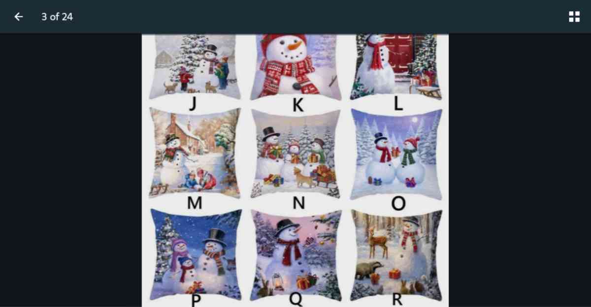 Christmas Throw Pillows - Alliance, Ohio - FleaMarketBay