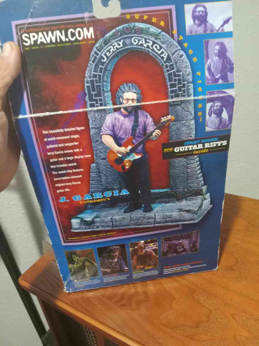 Jerry Garcia Grateful Dead Super Stage McFarlane Six Inch Ac - Fort Worth, Texas - FleaMarketBay