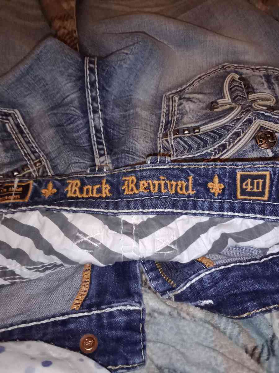 Rock Revival jeans size 40 - Detroit, Michigan - FleaMarketBay