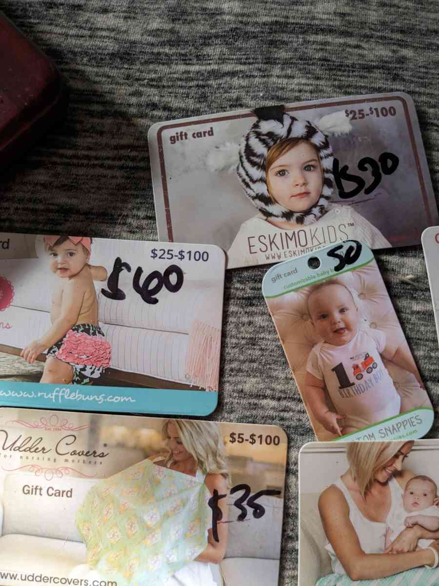 baby gift cards - Akron, Ohio - FleaMarketBay