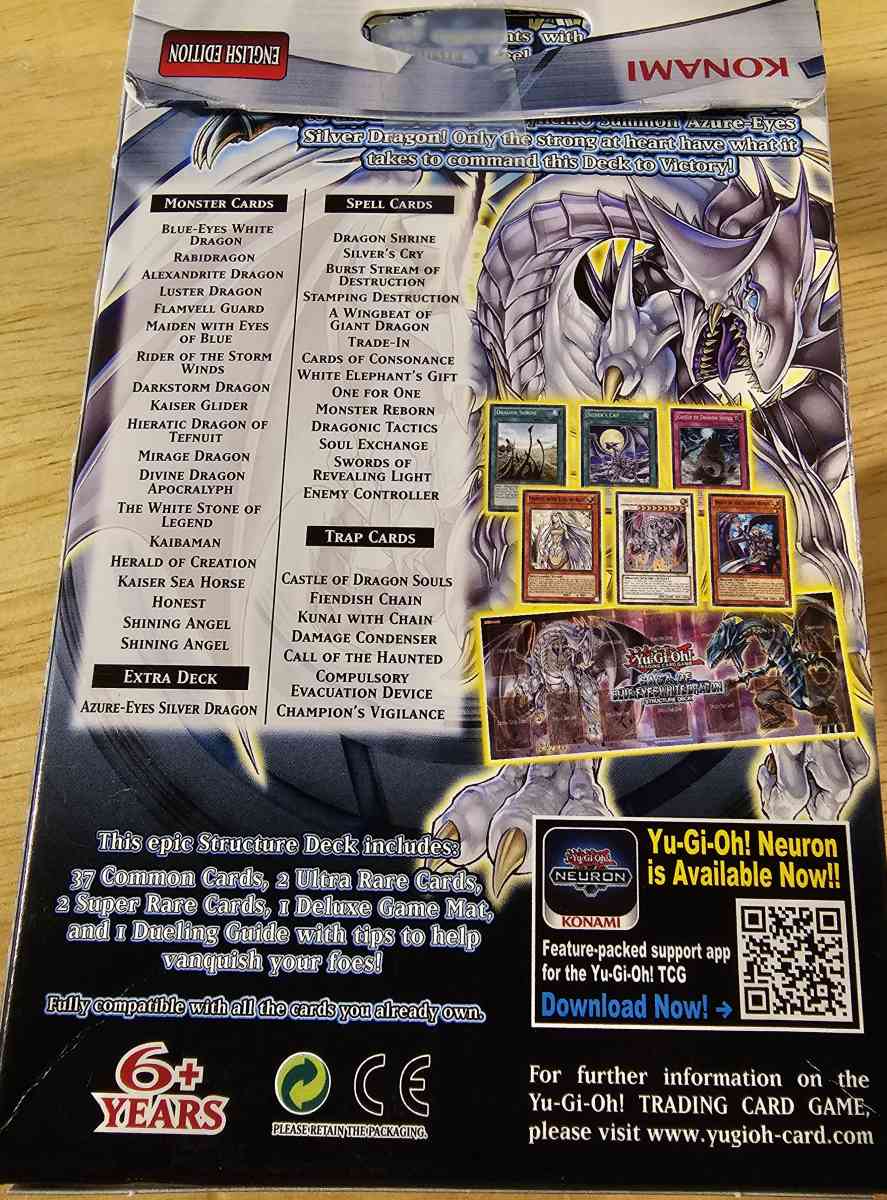 yugioh blue eyes white dragon - Charleston, Arkansas - FleaMarketBay