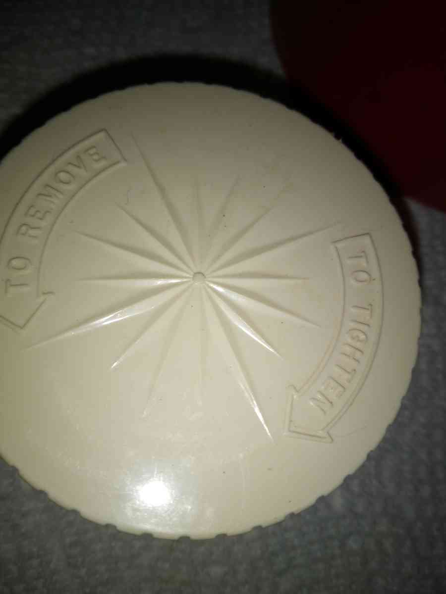 Red white and blue 2 quart Thermo Serv thermos - Pawtucket, Rhode Island - FleaMarketBay