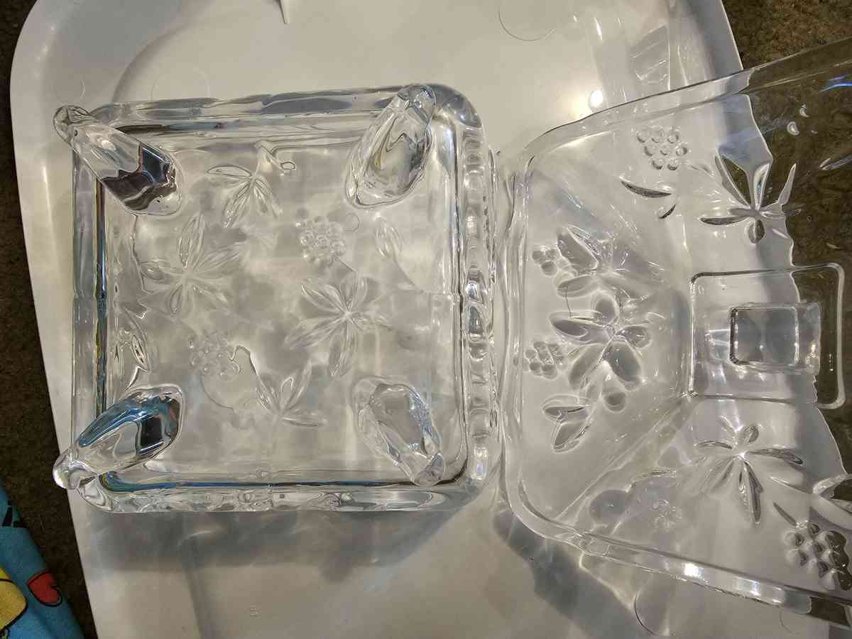 crystal bowl - Charleston, Arkansas - FleaMarketBay