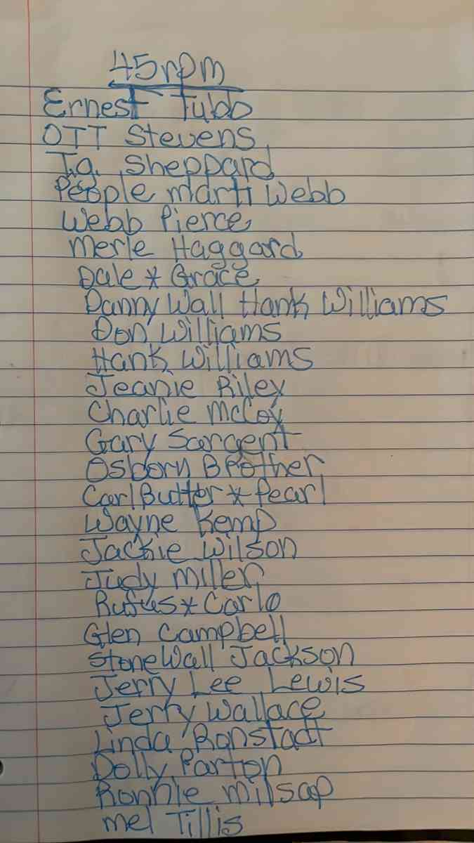 Old country album records - Pembroke, Georgia - FleaMarketBay