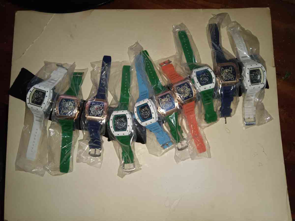 Rich  Mille  Watch  replica skittles of colors brand new - Lake Worth, Florida - FleaMarketBay