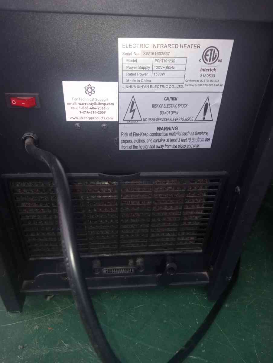 Energy saving Electric Heater - Redding, California - FleaMarketBay