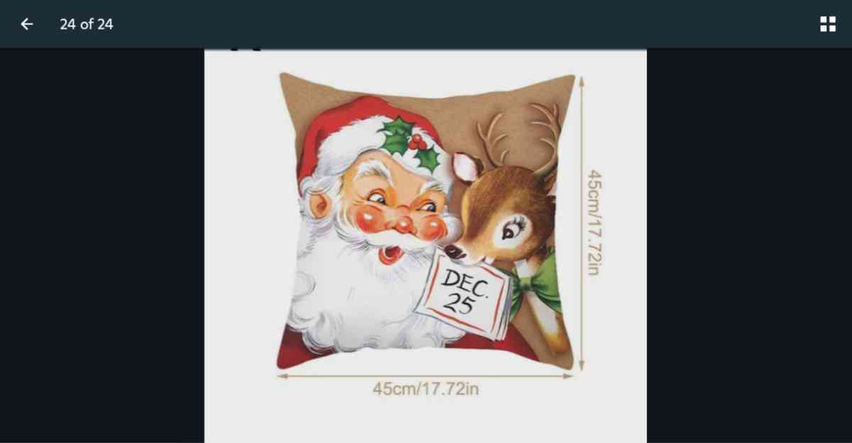 Christmas Throw Pillows - Alliance, Ohio - FleaMarketBay