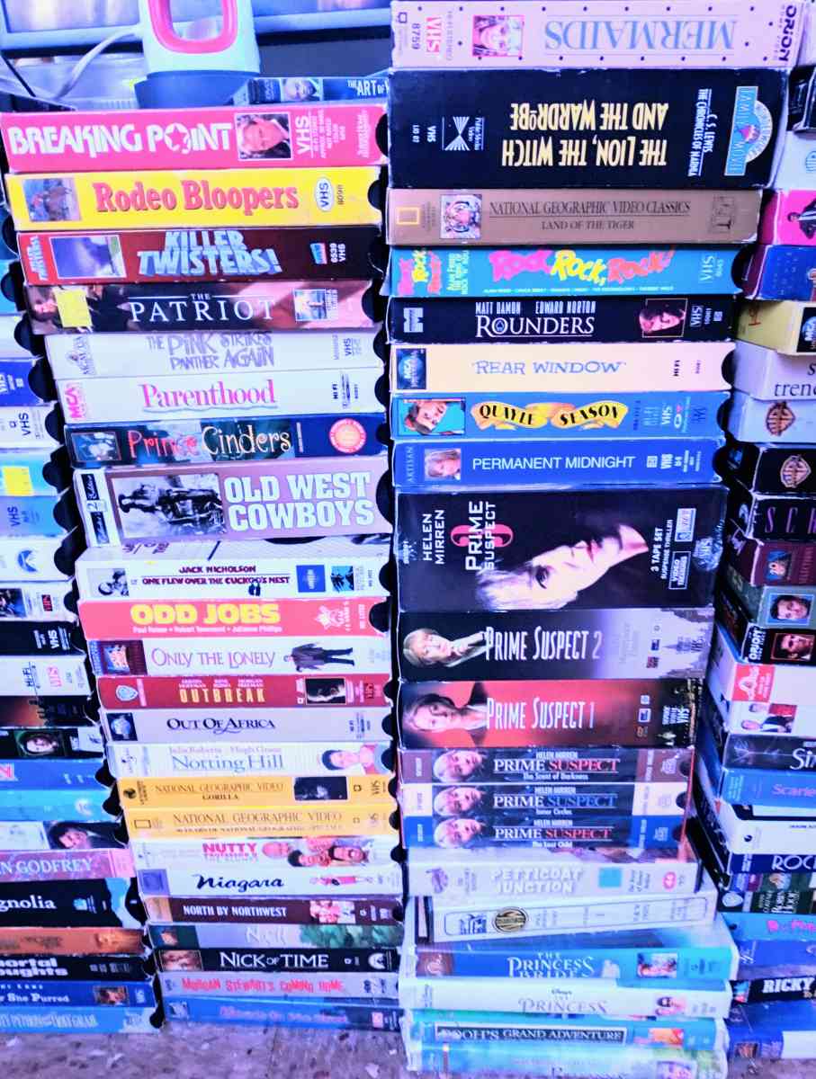 VHS Tapes n DVDs - Roanoke, Virginia - FleaMarketBay