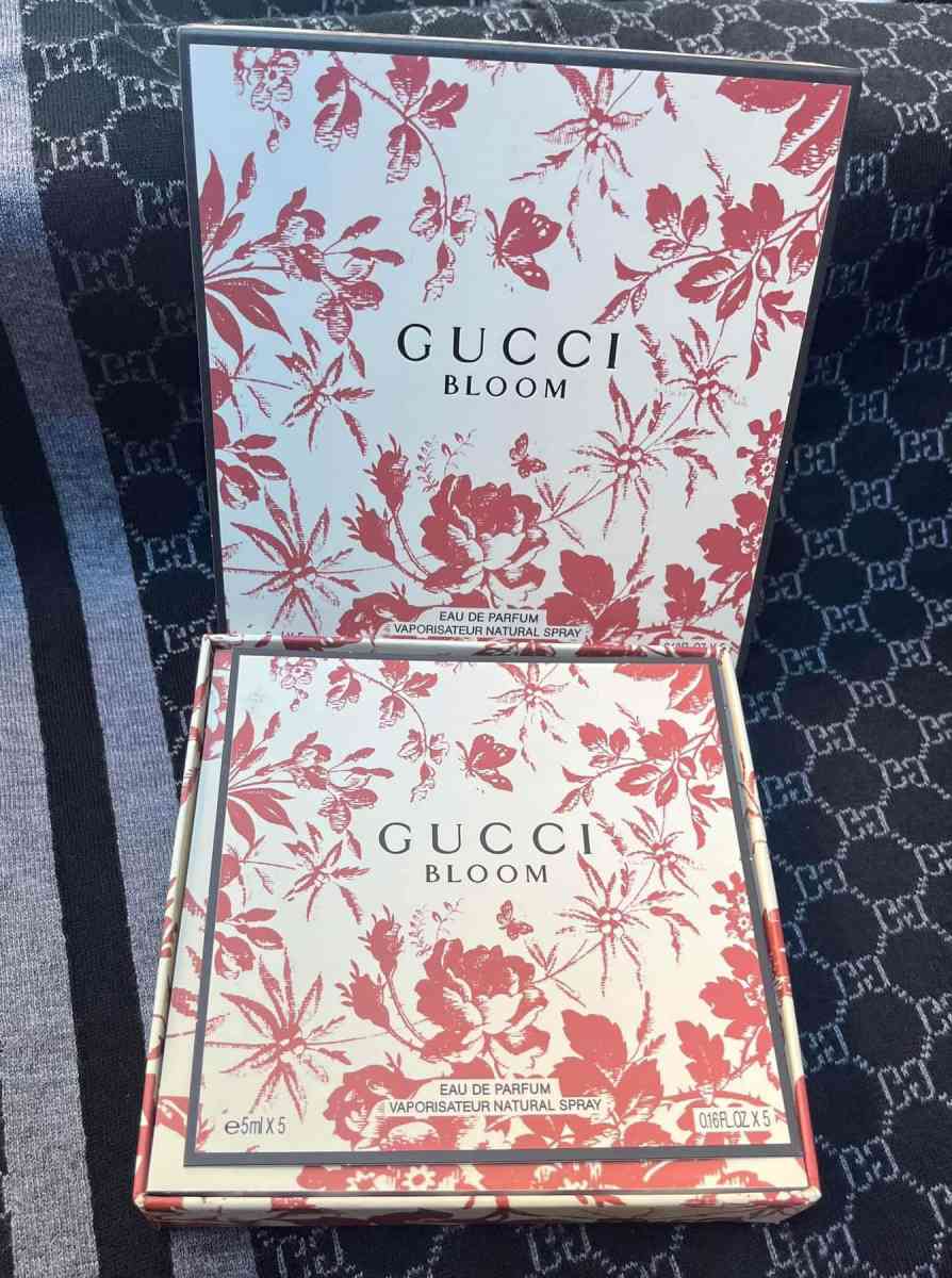 GUCCI BLOOM Perfume 5 X 5 ml sample size with box - Colleyville, Texas - FleaMarketBay