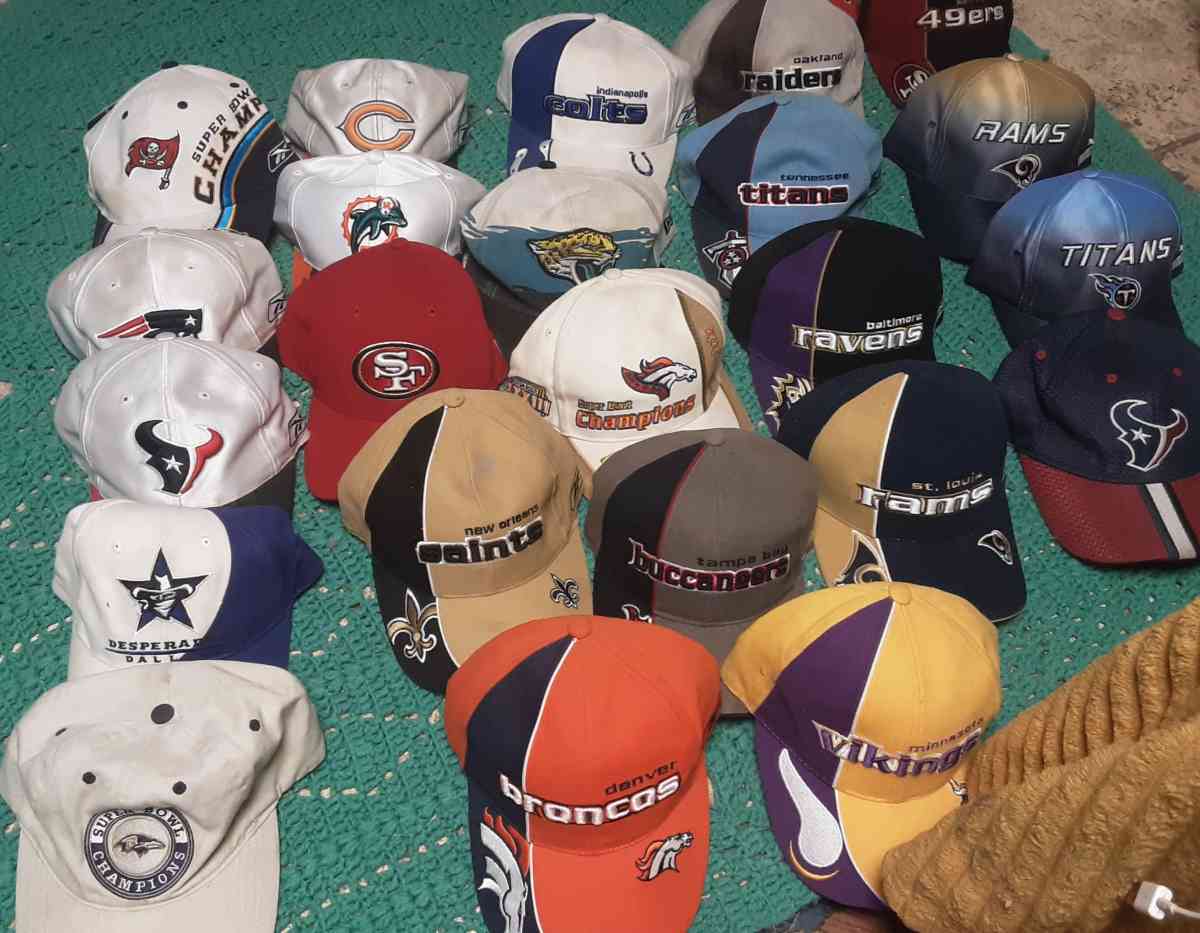 NFL football hats and caps - Alvarado, Texas