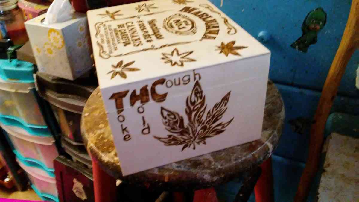 wood burned boxes trays and home made craft - Minford, Ohio - FleaMarketBay