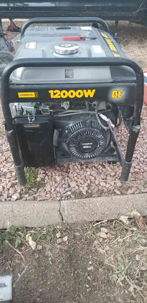 BE Powerease 12000 watt commercial generator - Denver, Colorado - FleaMarketBay