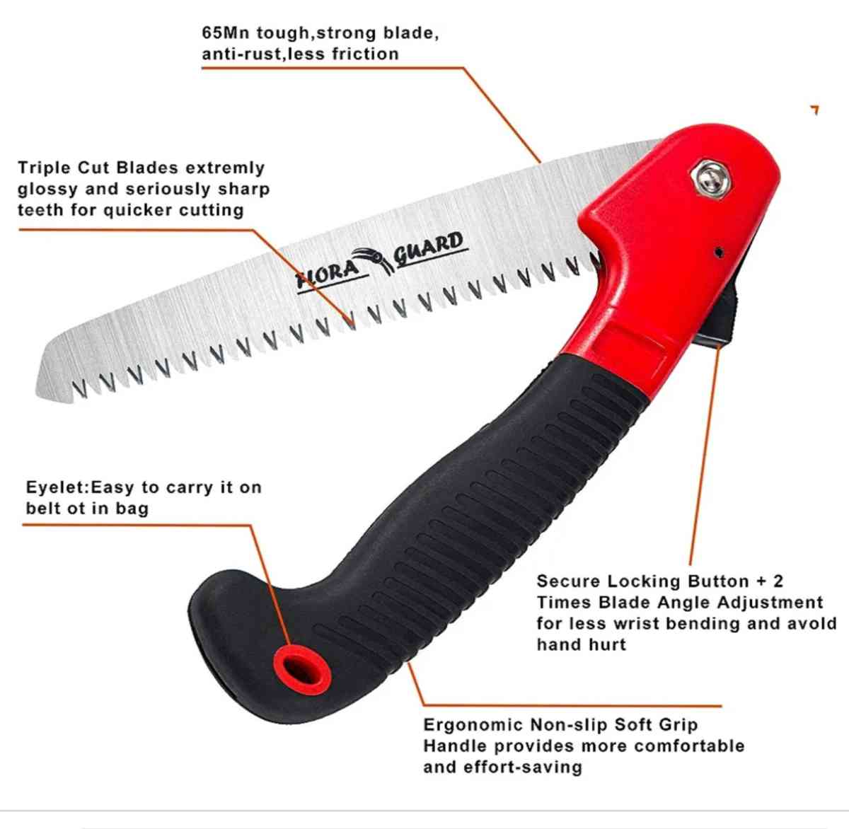 FLORA GUARD Folding Hand Saw - Orlando, Florida - FleaMarketBay