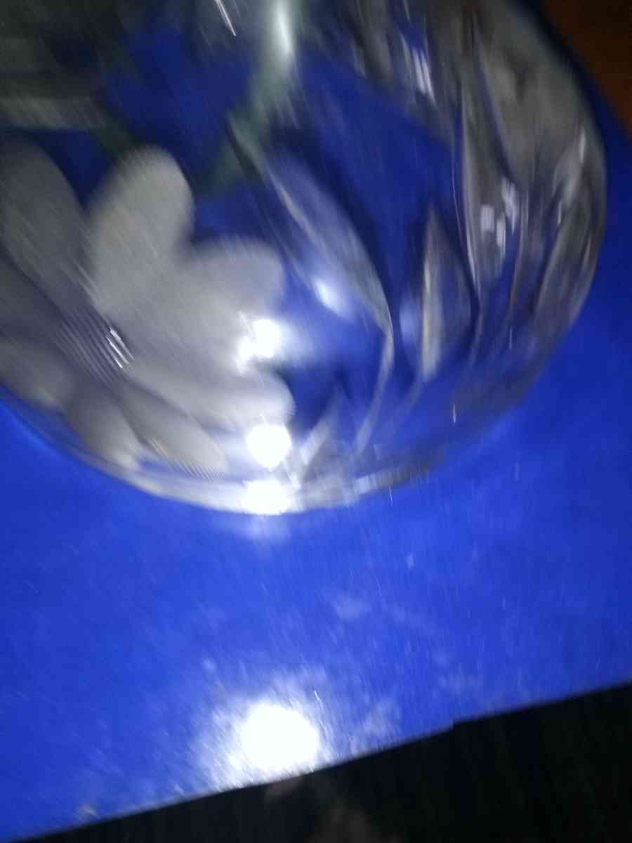 Victorian cut glass lamp - Pawtucket, Rhode Island - FleaMarketBay