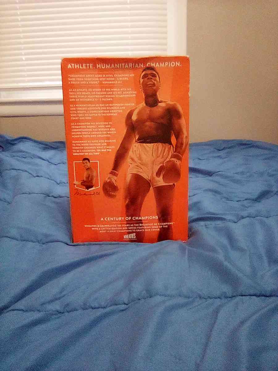 Wheaties Muhammad Ali - Des Moines, Iowa - FleaMarketBay