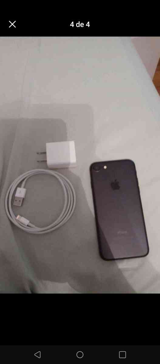 new iphone7 black color newest with own charged - Jackson Heights, New York - FleaMarketBay