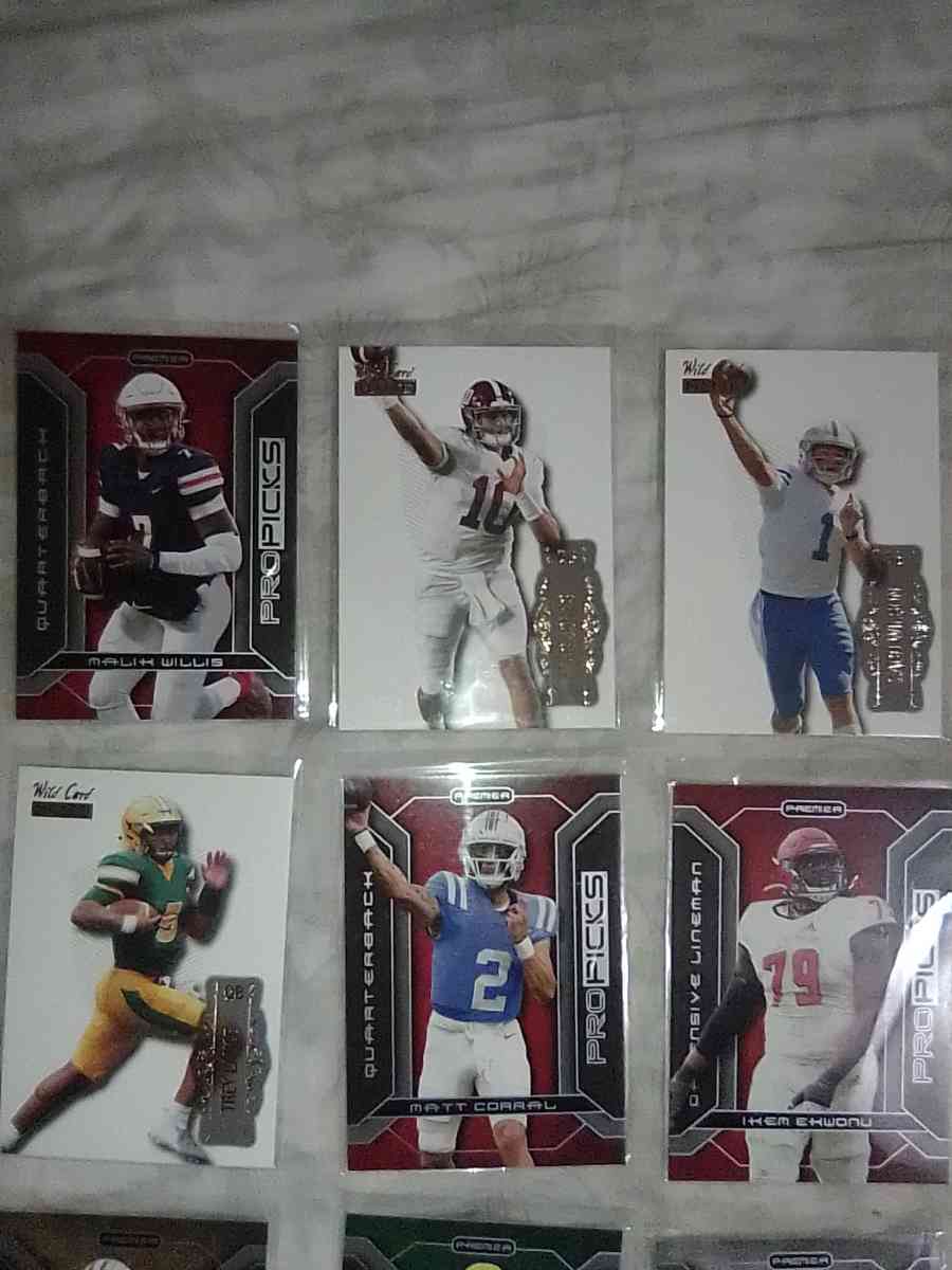these 12 football cards - Bean Station, Tennessee - FleaMarketBay