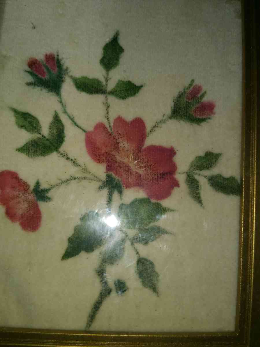 vintage hand painted Floral - Pawtucket, Rhode Island - FleaMarketBay