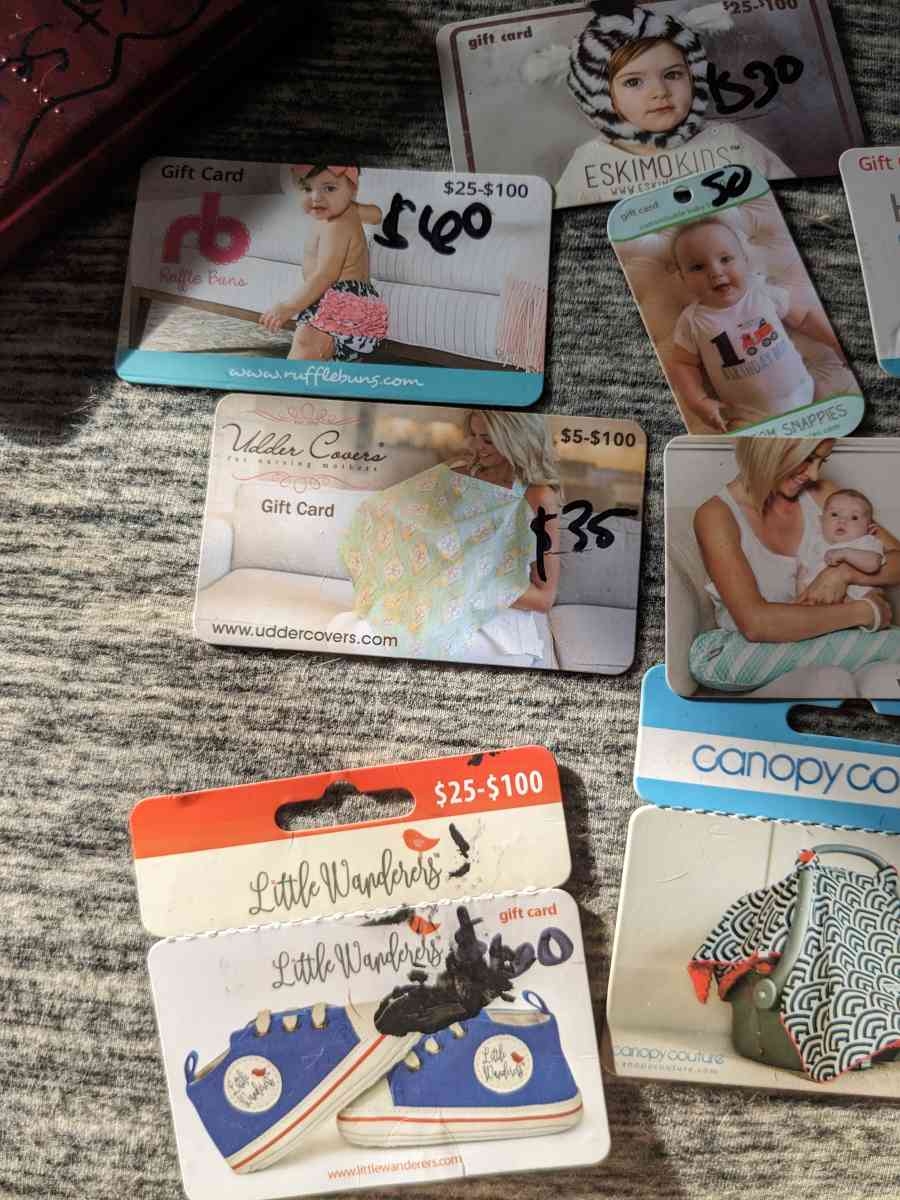 baby gift cards - Akron, Ohio - FleaMarketBay