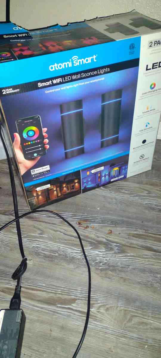 Smart WiFi LED Sconce Lights - Oklahoma City, Oklahoma