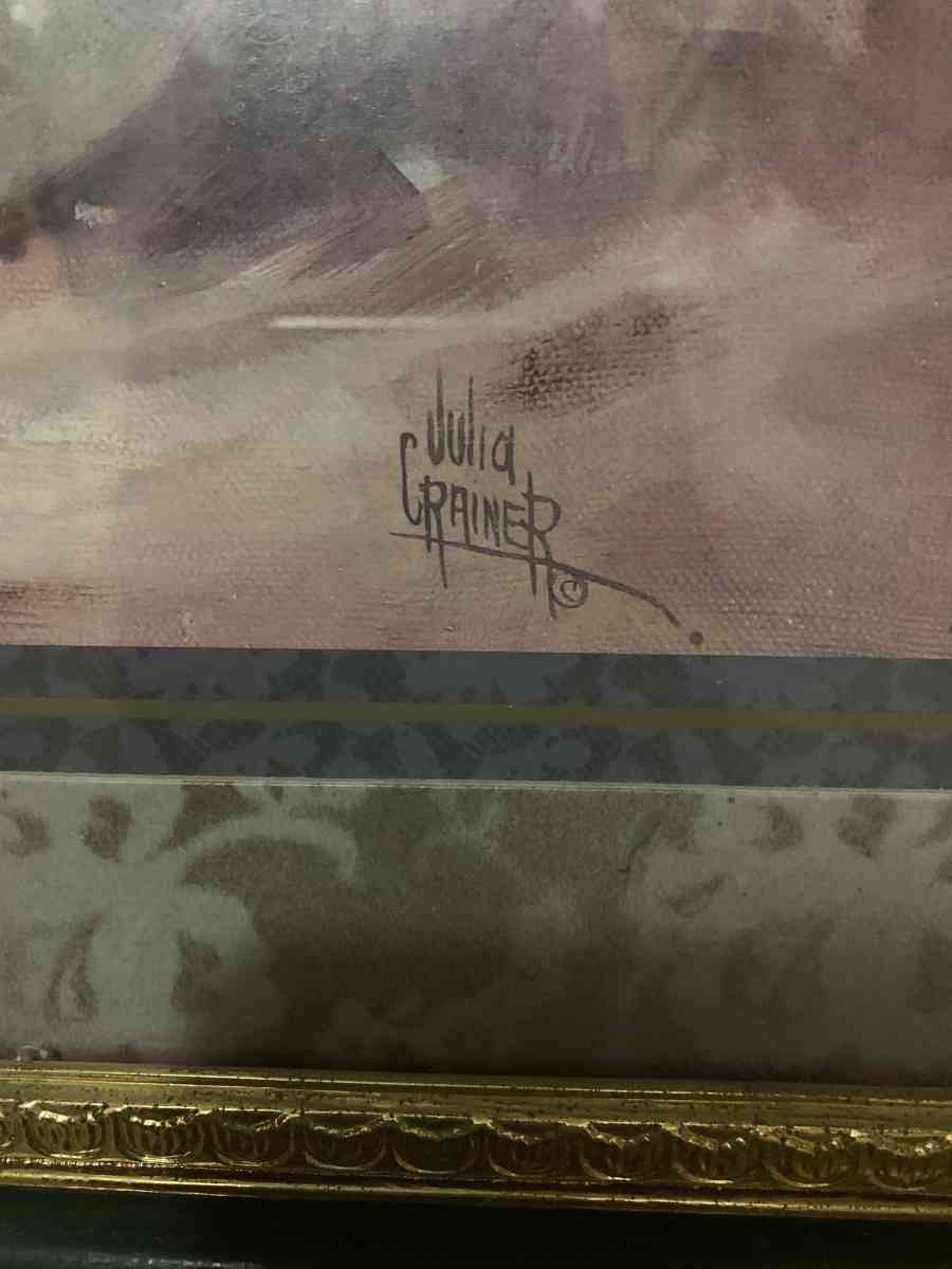 Julia Crainer Rose Bouquet portrait - Mc Minnville, Tennessee - FleaMarketBay