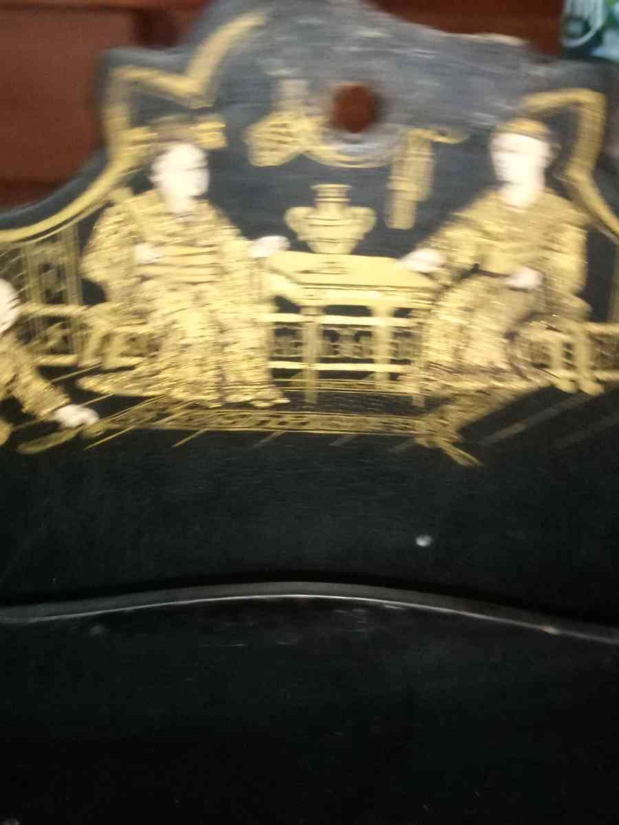 Early 1900s English Lacquer Letter Holder - Pawtucket, Rhode Island - FleaMarketBay