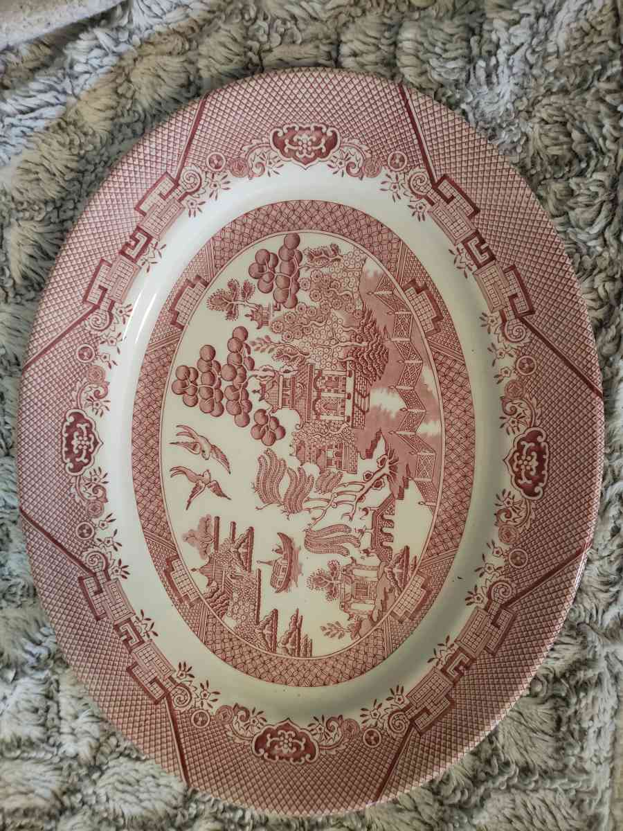 Churchhill Willow Rose Pink China made in England - Adamsville, Alabama - FleaMarketBay