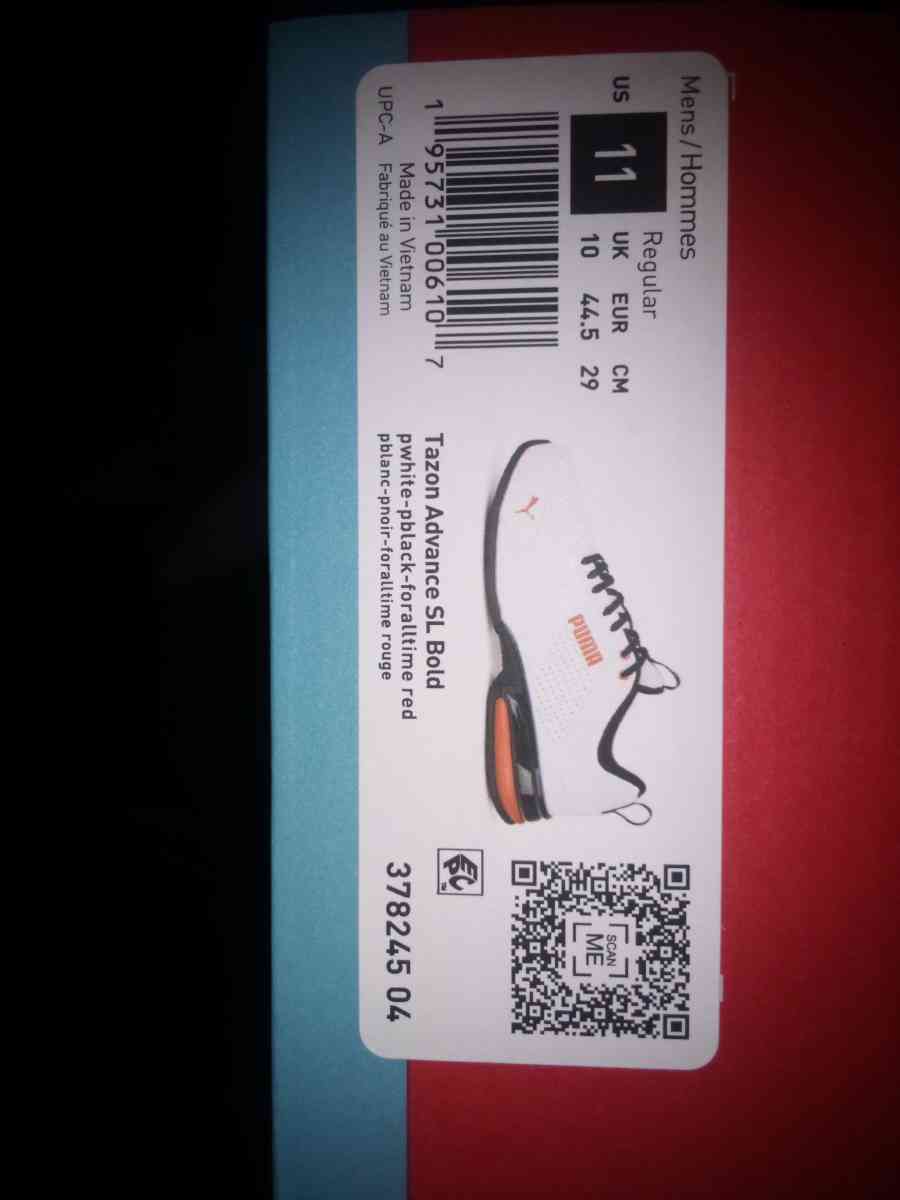 Brand New Pumas Tazon Advance SL Bold size 11 - Pompano Beach, Florida - FleaMarketBay