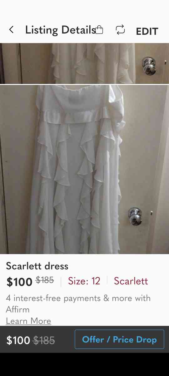 Scarlett dress - Du Bois, Pennsylvania - FleaMarketBay