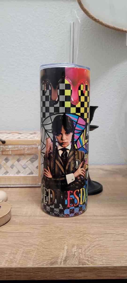 Wednesday stainless steel tumbler - Orlando, Florida