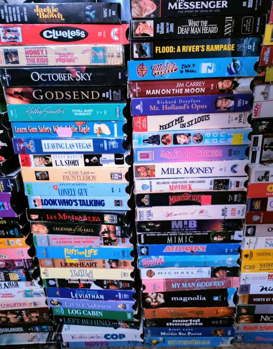 VHS Tapes n DVDs - Roanoke, Virginia - FleaMarketBay