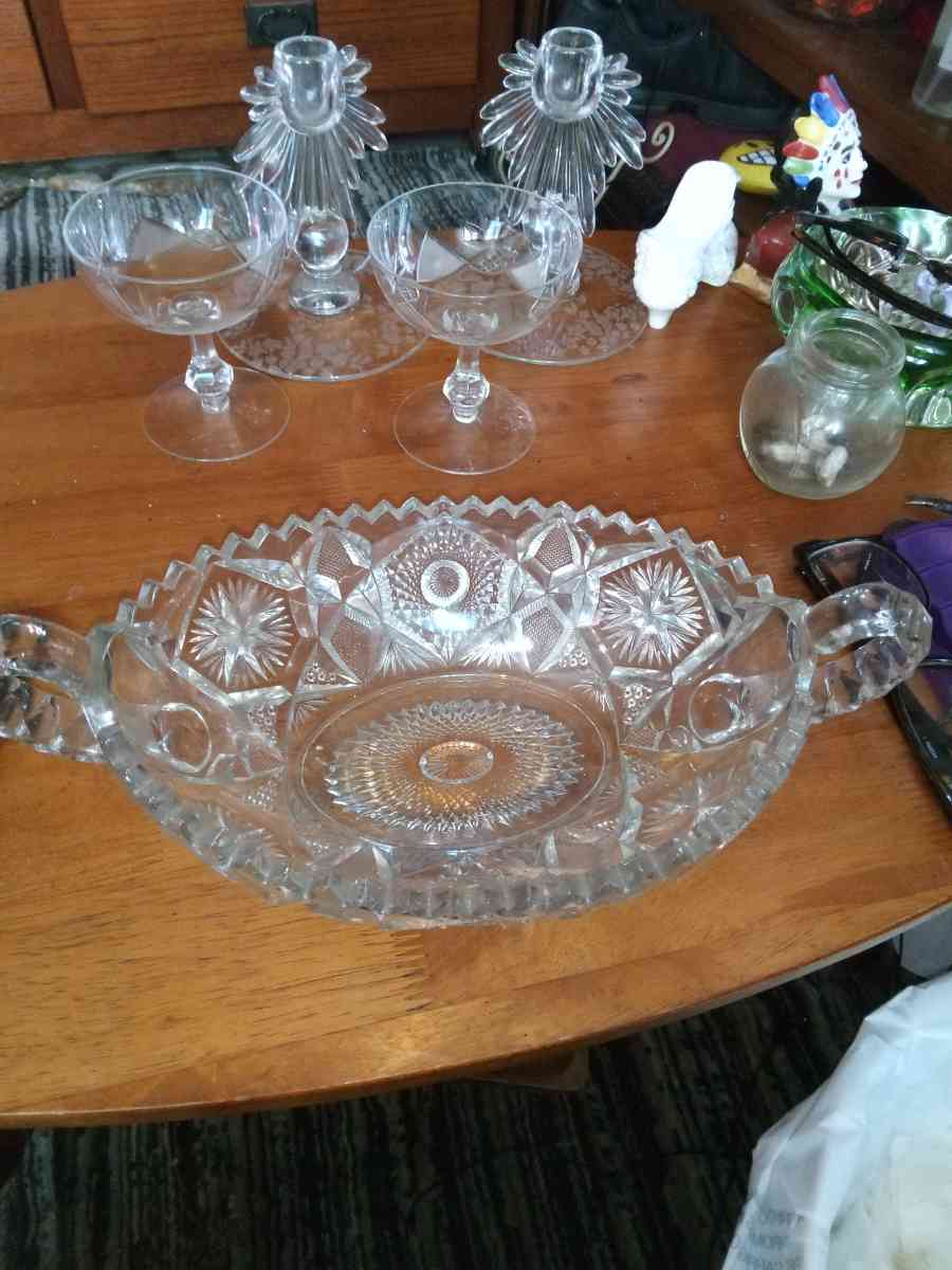 Imperials NUCUT PRESSED GLASS - Pawtucket, Rhode Island - FleaMarketBay
