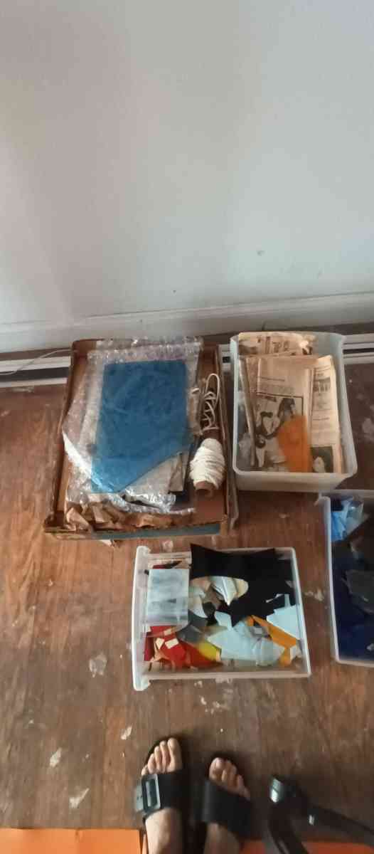 Staind glass scraps - Philadelphia, Pennsylvania