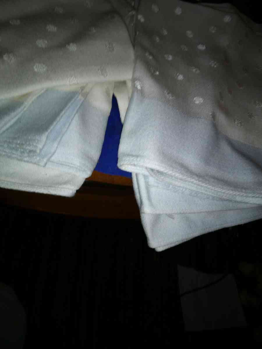 8 Blue and white Linen Napkins - Pawtucket, Rhode Island - FleaMarketBay