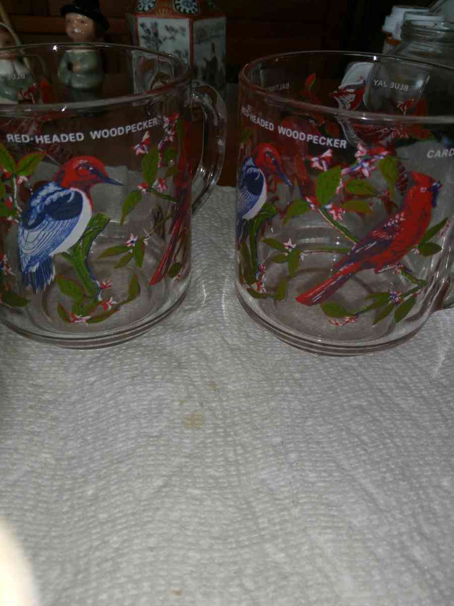 4 Arcorac Audubon Birds of America Mugs - Pawtucket, Rhode Island - FleaMarketBay