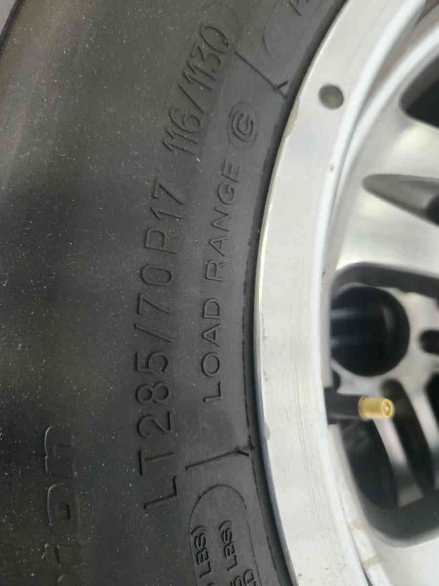 Chevy 1500 Wheels and tires BFGoodrich - Modesto, California - FleaMarketBay