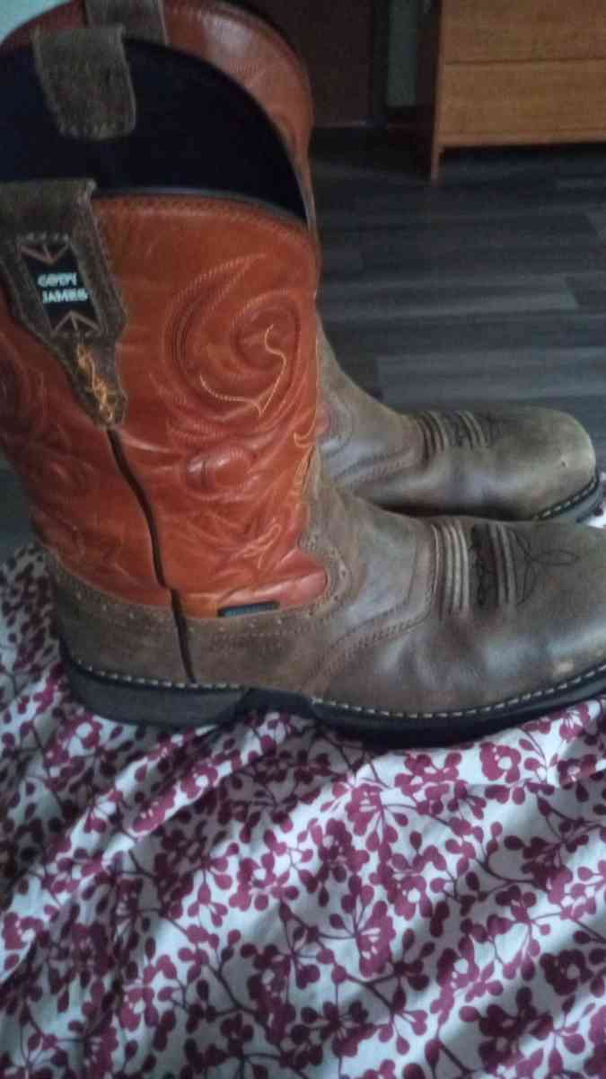Fitbit sense 2 watch  Cody James steel toe cowboy boots size - North Olmsted, Ohio - FleaMarketBay