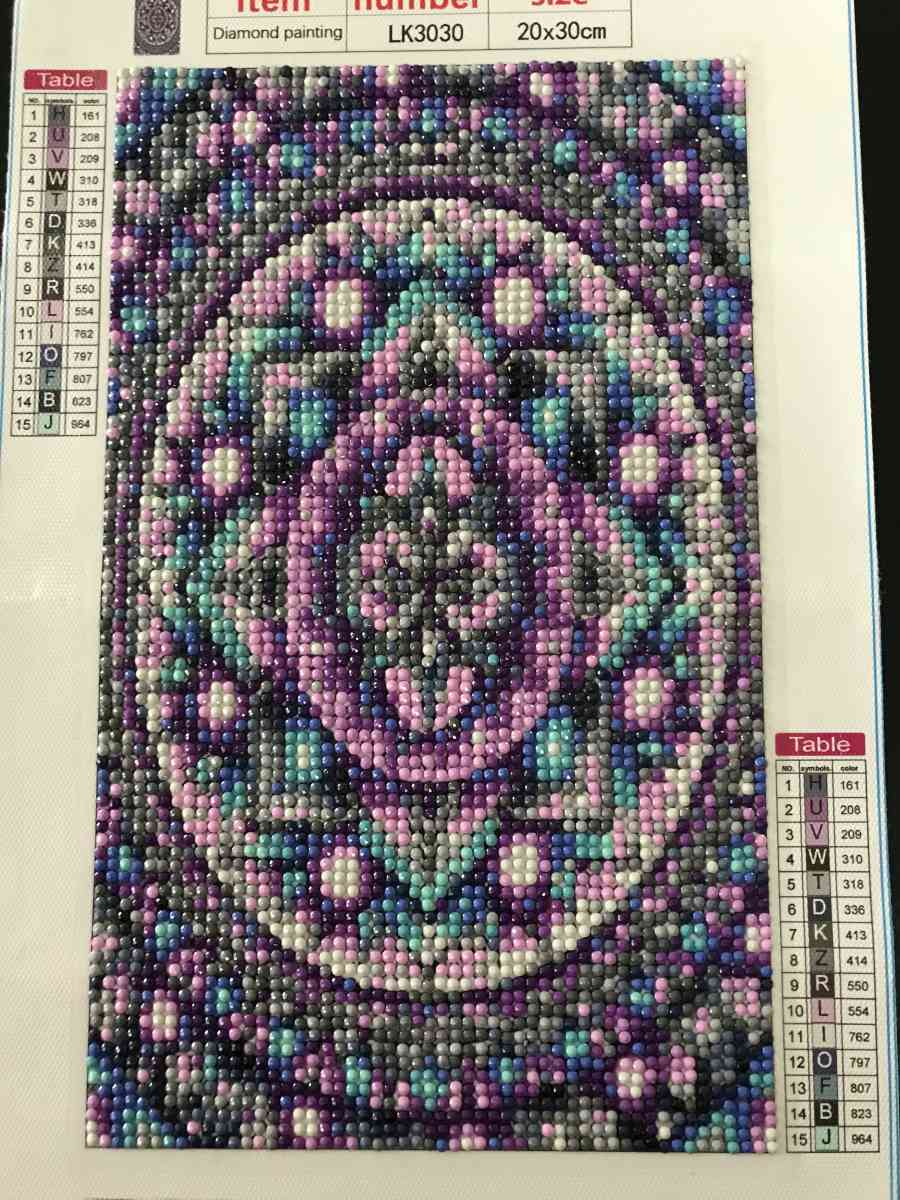 finished Diamond paint manadale - Toledo, Ohio - FleaMarketBay