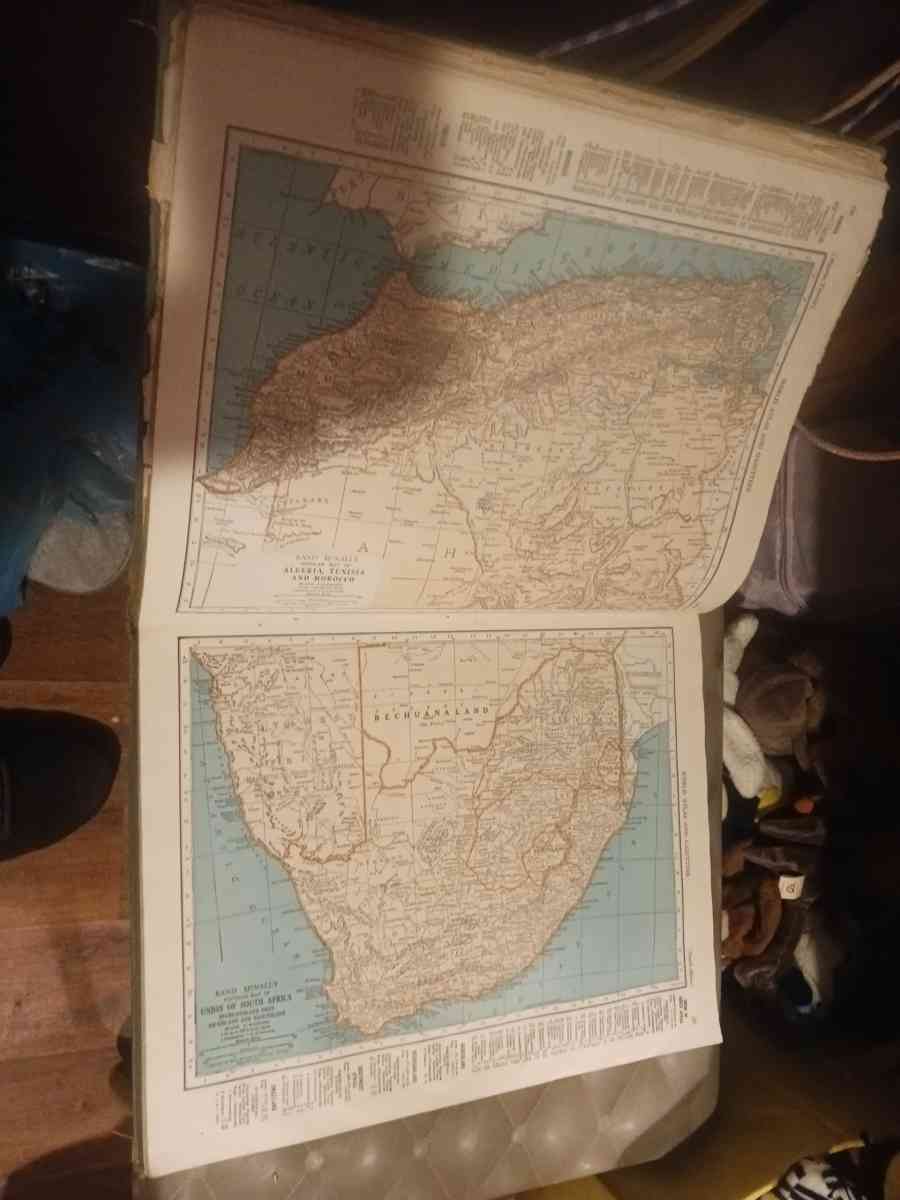 Colliers World Atlas and Gazetteer - Morganton, Georgia - FleaMarketBay