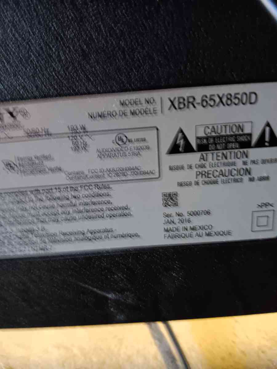 60inc Sony  smart  tv  very nice  tv - Belton, South Carolina - FleaMarketBay