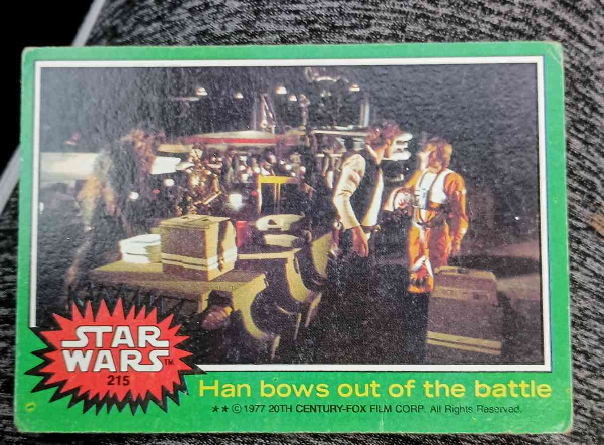 Star Wars 1977 trading cards - Pendleton, Kentucky - FleaMarketBay