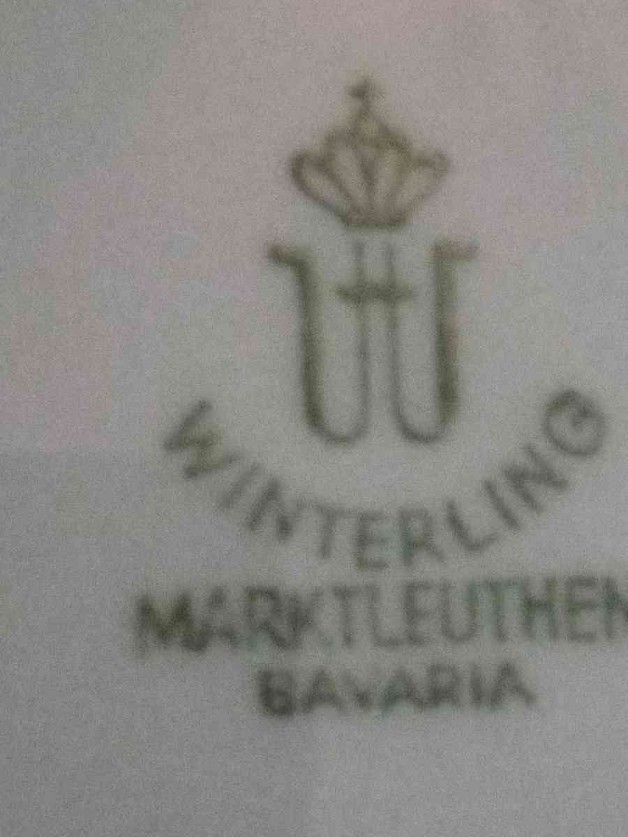 2 Bavarian decorator Plates - Pawtucket, Rhode Island - FleaMarketBay