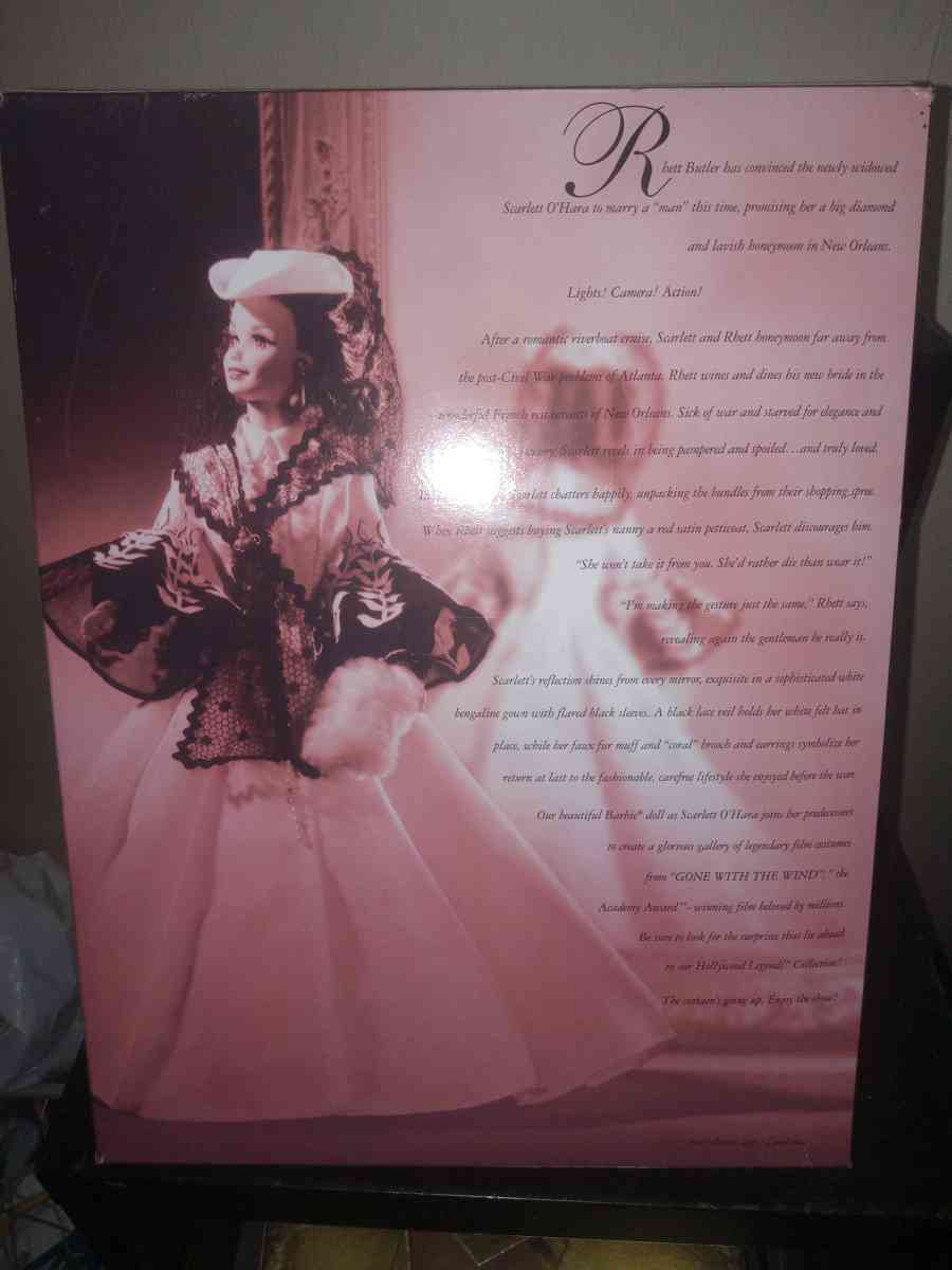 Scarlet Ohara Barbie Doll - Walterboro, South Carolina - FleaMarketBay