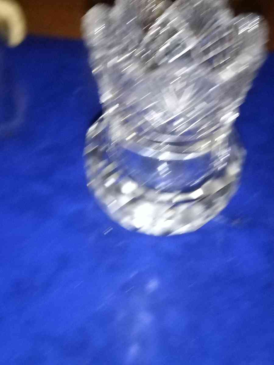 vintage Cut Glass Toothpick - Pawtucket, Rhode Island - FleaMarketBay